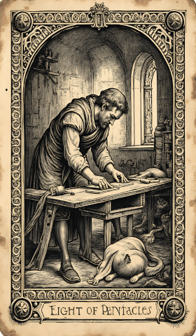 Eight of Pentacles