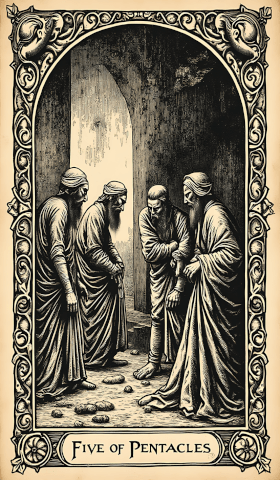 Five of Pentacles