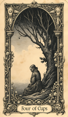 Four of Cups