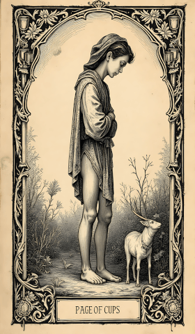 Page of Cups