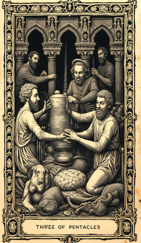 Three of Pentacles