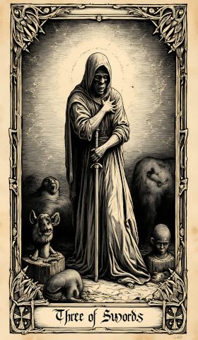 Three of Swords